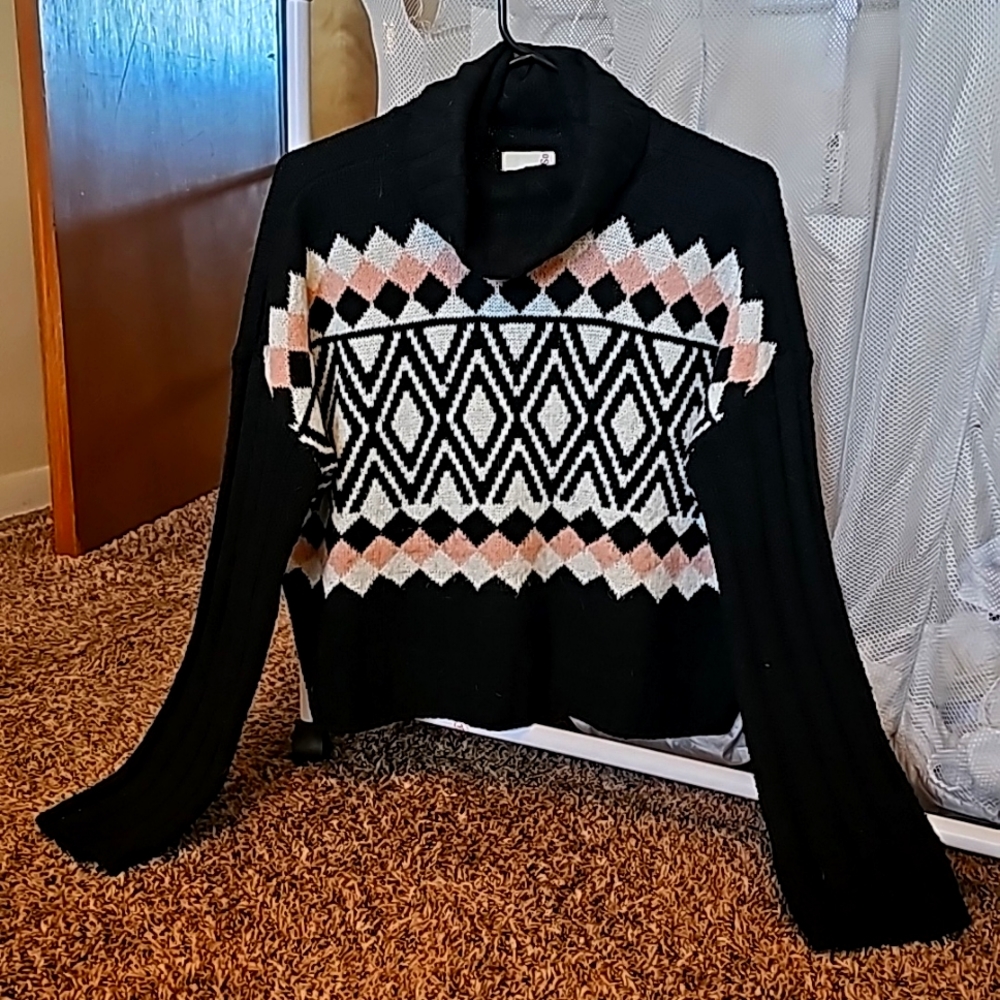 Women's SO oversized turtleneck sweater